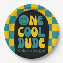 Decoración de cumpleaños número uno con Emoji de t