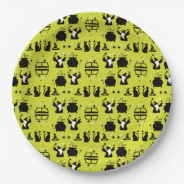 Plato De Papel Decoración del hogar del Asistente Mágico