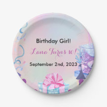 Decoración del partido de cumpleaños para Chicas