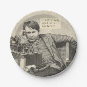 Plato De Papel Definitivamente Necesito Más Ancho De Banda