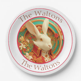 Plato de papel del código de vestimenta real del c