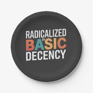 Plato De Papel Democracia Social Radicalizada Por La Decencia Bás