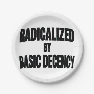 Plato De Papel Democracia Social Radicalizada Por La Decencia Bás