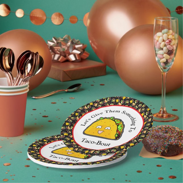 Plato De Papel Démosles algo a Taco-Bout (Multi)