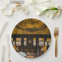 Plato De Papel Dentro del templo Konchi-In, Kyoto