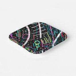 Plato De Papel Desechos espaciales