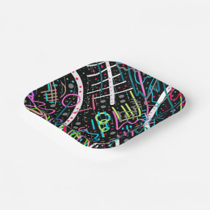 Plato De Papel Desechos espaciales