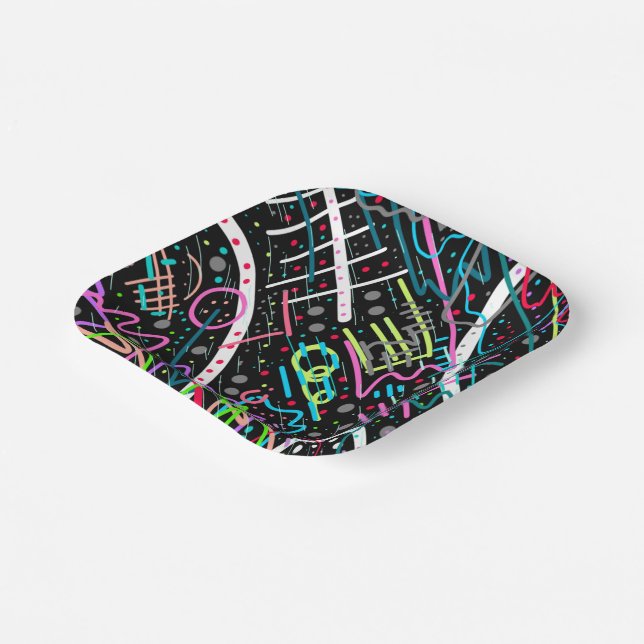 Plato De Papel Desechos espaciales (Angular)