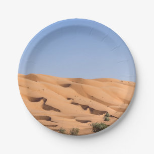 Plato De Papel Desierto de Sands Wahiba - Omán
