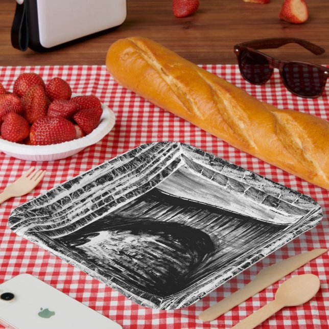 Plato De Papel Desolate Soul (Picnic)