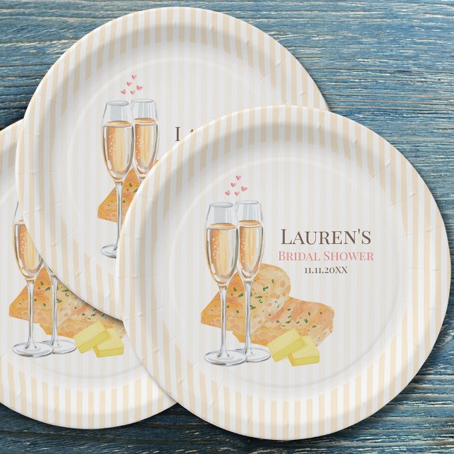 Plato De Papel Despedida de Soltera Butter Together  (Subido por el creador)