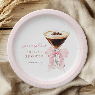 Plato De Papel Despedida de soltera Love is Brewing