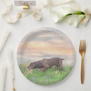 Plato De Papel Deutsch Drahthaar  