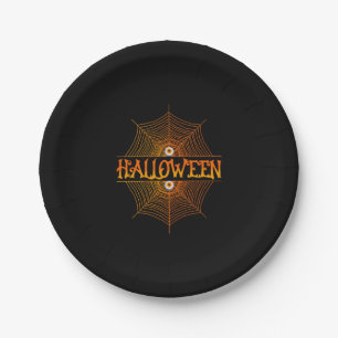 Plato De Papel Día de Halloween