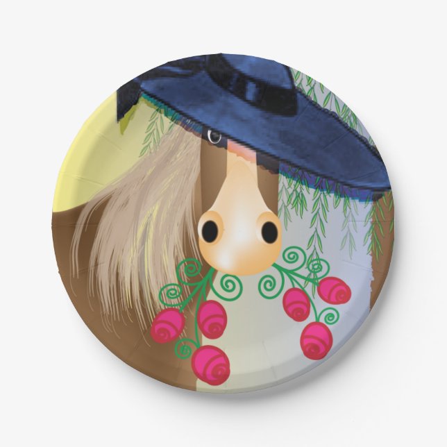 Plato De Papel Día de la Carrera (Anverso)