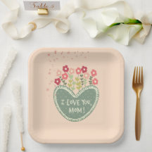 Día de la Madre, Flores en un amor, Elegante, Simp