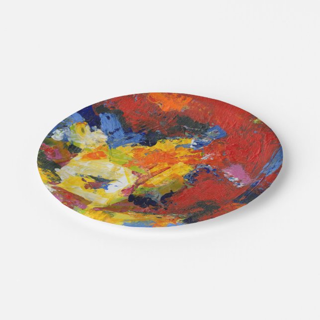 Plato De Papel Día de la Raza (Angular)