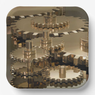 Plato De Papel Día del padre en marcha