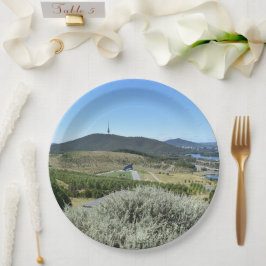 Plato De Papel Día Idílico en Canberra