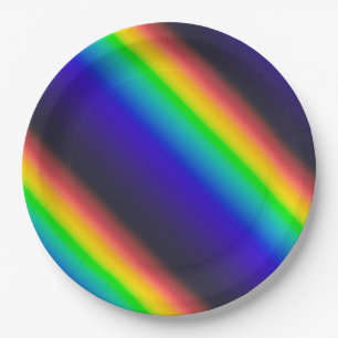 Plato De Papel Diagonal del espectro solar
