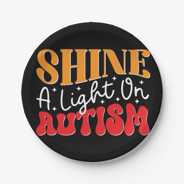 Plato De Papel días de autismo _design_14 (Anverso)