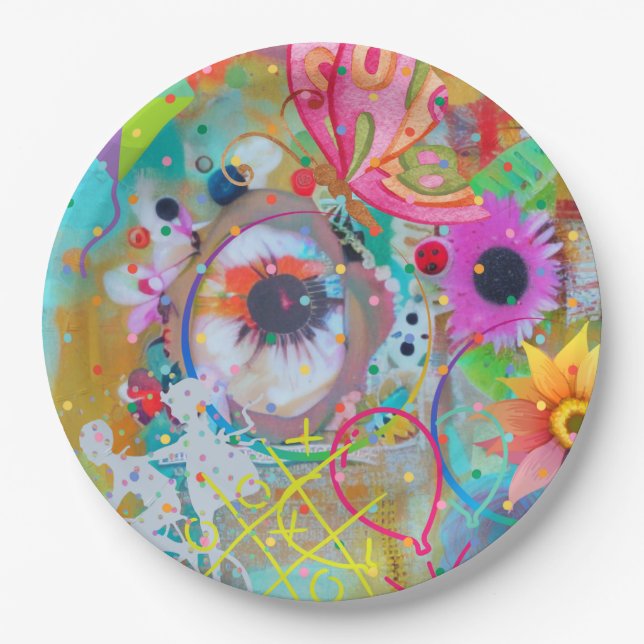 Plato De Papel Días de Halcyon (Anverso)