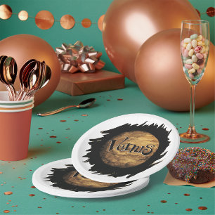 Plato De Papel Dibujo de tinta Venus