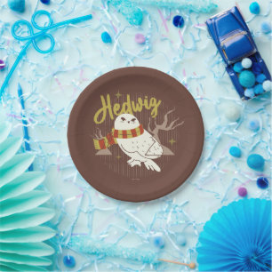 Plato De Papel Dibujo del Bosque Caprichoso de Hedwig
