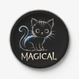 Plato De Papel Die magische Katze