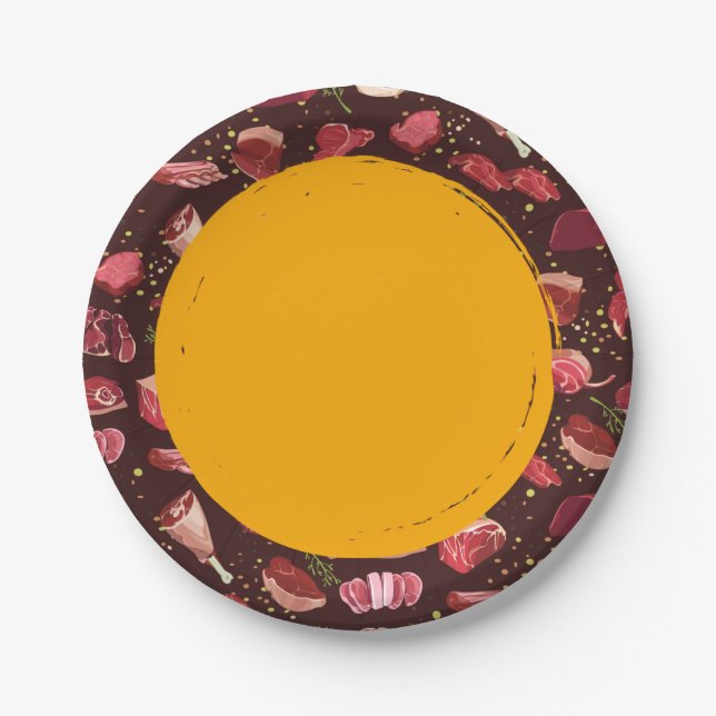 Plato De Papel dieta de keto (Anverso)