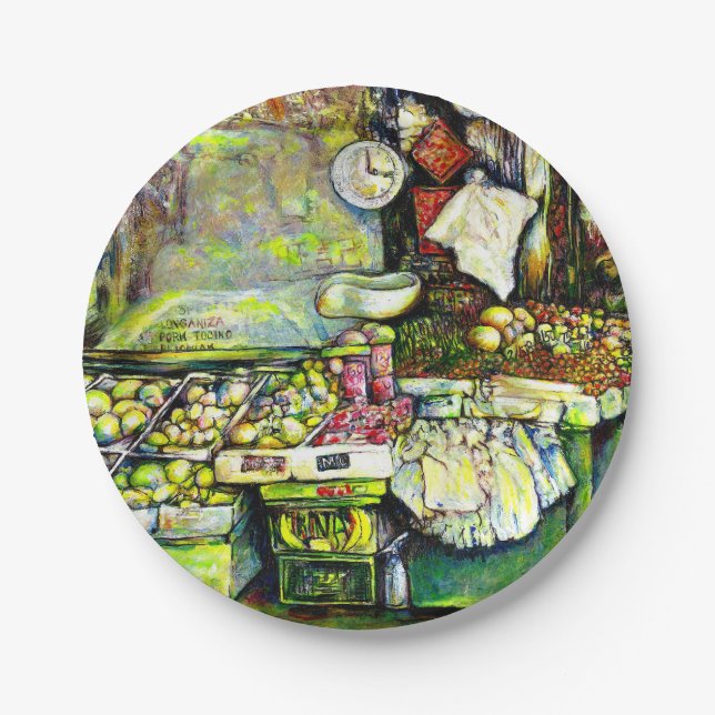 Plato De Papel Dijo que involucrara toda la idea (Anverso)