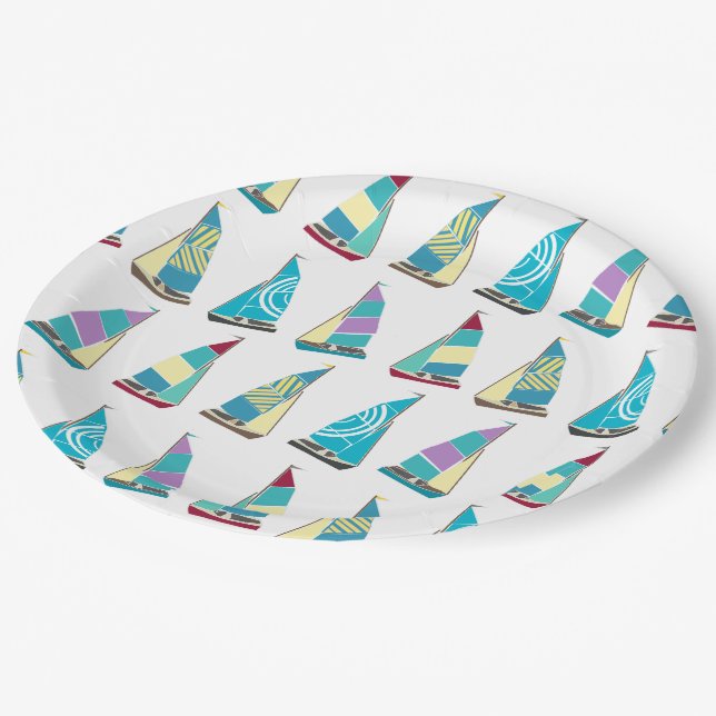 Plato De Papel Dinghies de época (Angular)