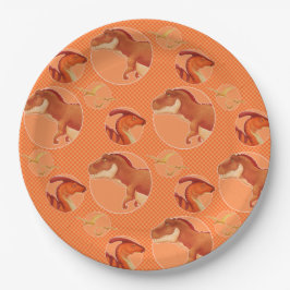 Plato De Papel Dino Plates & Bowls