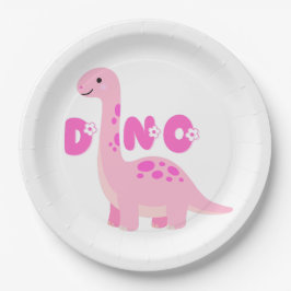 Plato De Papel Dinosaurio lindo 🦕 