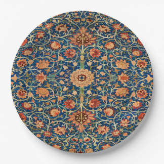 Plato De Papel Diseño de alfombra de William Morris