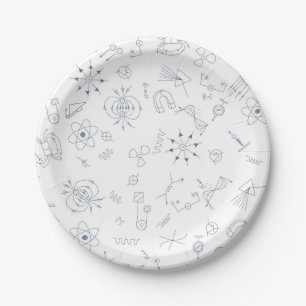 Plato De Papel Diseño de diagramas físicos 
