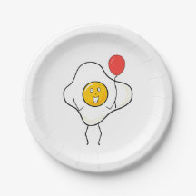 Diseño de huevo con globo, personalizar, personali