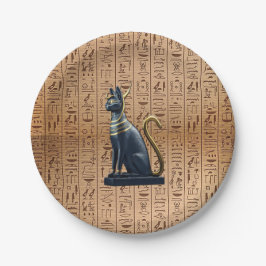 Plato De Papel Diseño egipcio, islámico, árabe y africano moderno