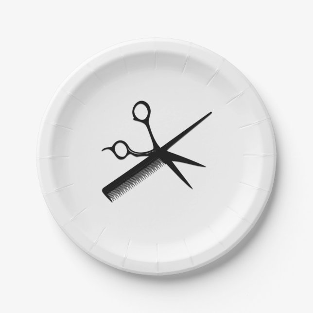 Plato De Papel Diseño estético (Anverso)