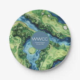 Plato De Papel Diversión: Placa de papel de gala en el campo de g