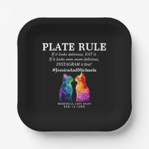 Plato De Papel Divertida historia de amor LGBT Purrfectly Yours: