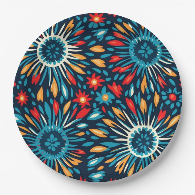 Plato De Papel Diwali (Anverso)