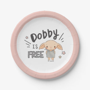 Plato De Papel Dobby Es Libre