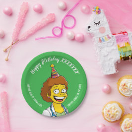 Plato De Papel DOCTORS BIRTHDAY green pediatric anti-stress