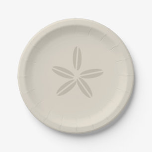 Plato De Papel Dólar de Arena