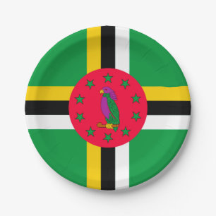 Plato De Papel Dominica