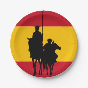 Plato De Papel Don Quixote 2