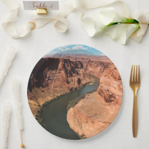 Plato De Papel Donde el río gira