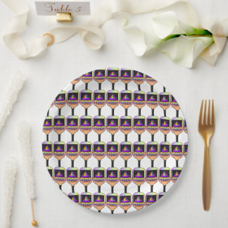 Plato De Papel ¿Dónde está la pelota de bolas?