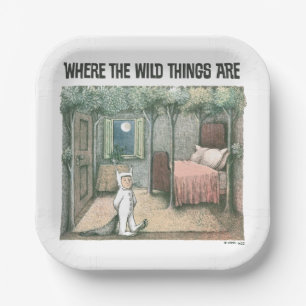 Plato De Papel Donde los wild things son Escena 3